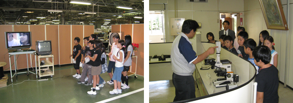 小学5年生の工場見学受け入れ