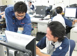技師になった気持ちで説明を受ける