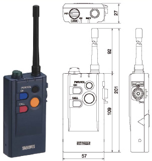 防爆型携帯機(SWP2200T)